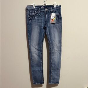 Miss Jeaniest blue denim jeans NWT